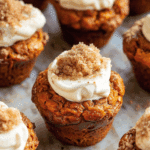 Pumpkin Muffins with Maple Cream Cheese Filling