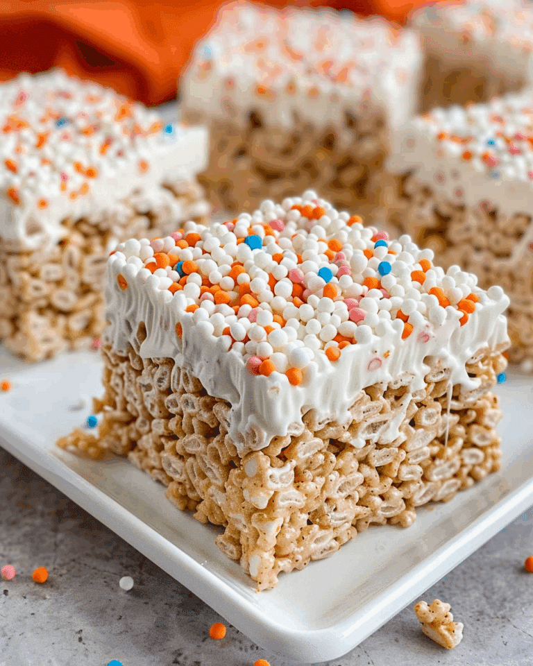 Pumpkin Spice Rice Krispie Treats