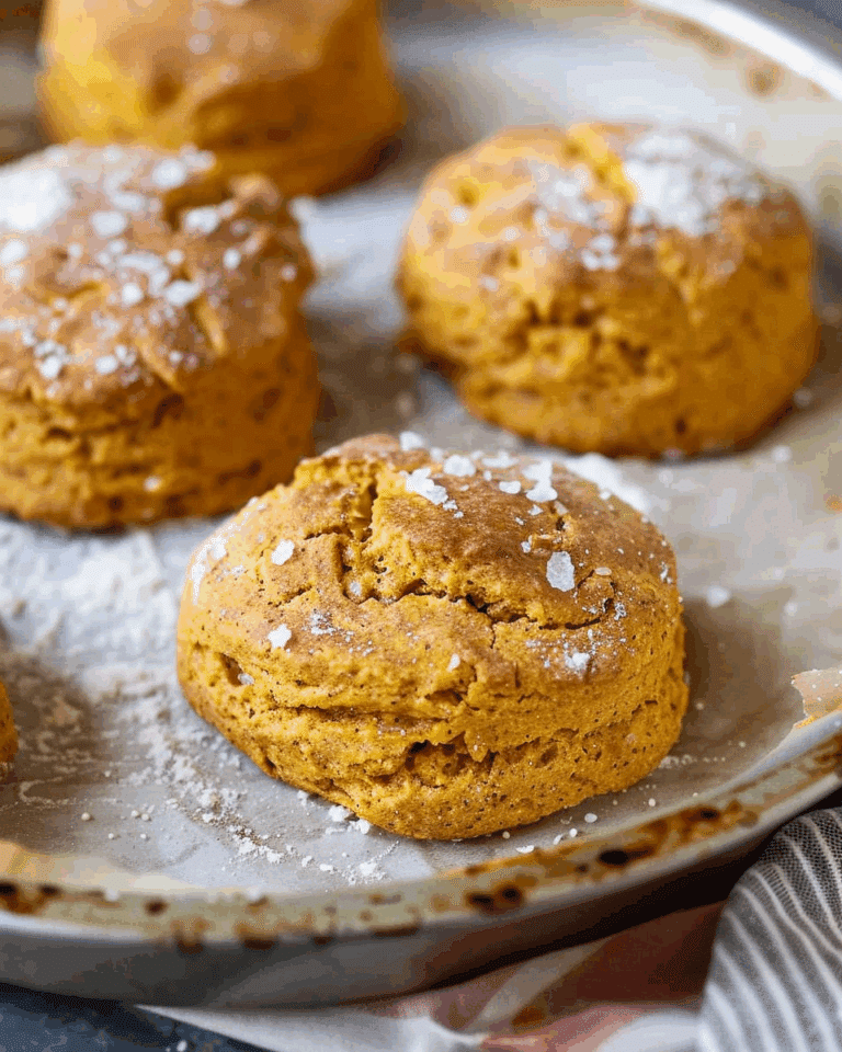 Small Batch Pumpkin Biscuits