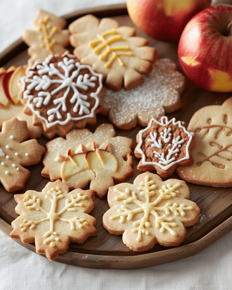 Spiced Apple Cut-Out Cookies
