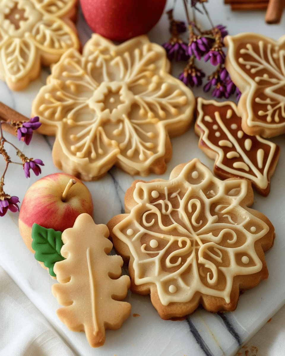 Spiced Apple Cut-Out Cookies