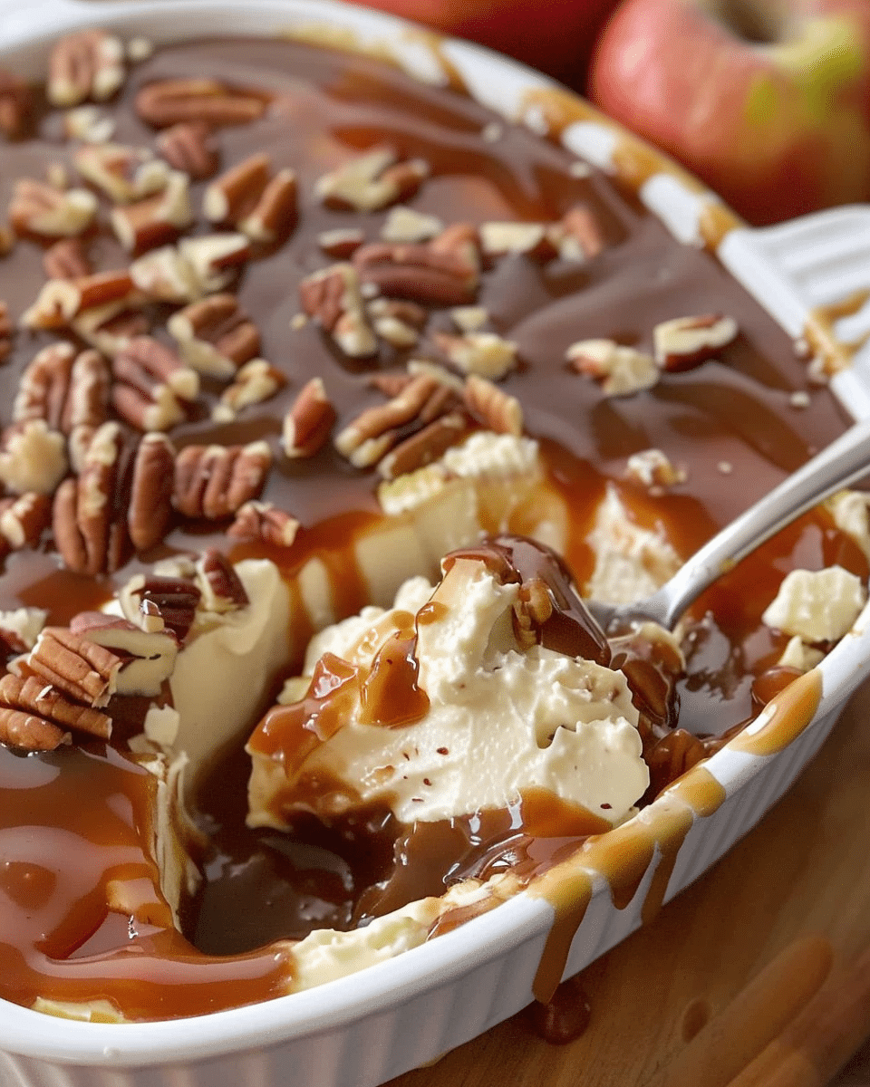 Caramel Apple Cheesecake Dip