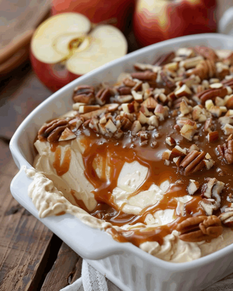 Caramel Apple Cheesecake Dip