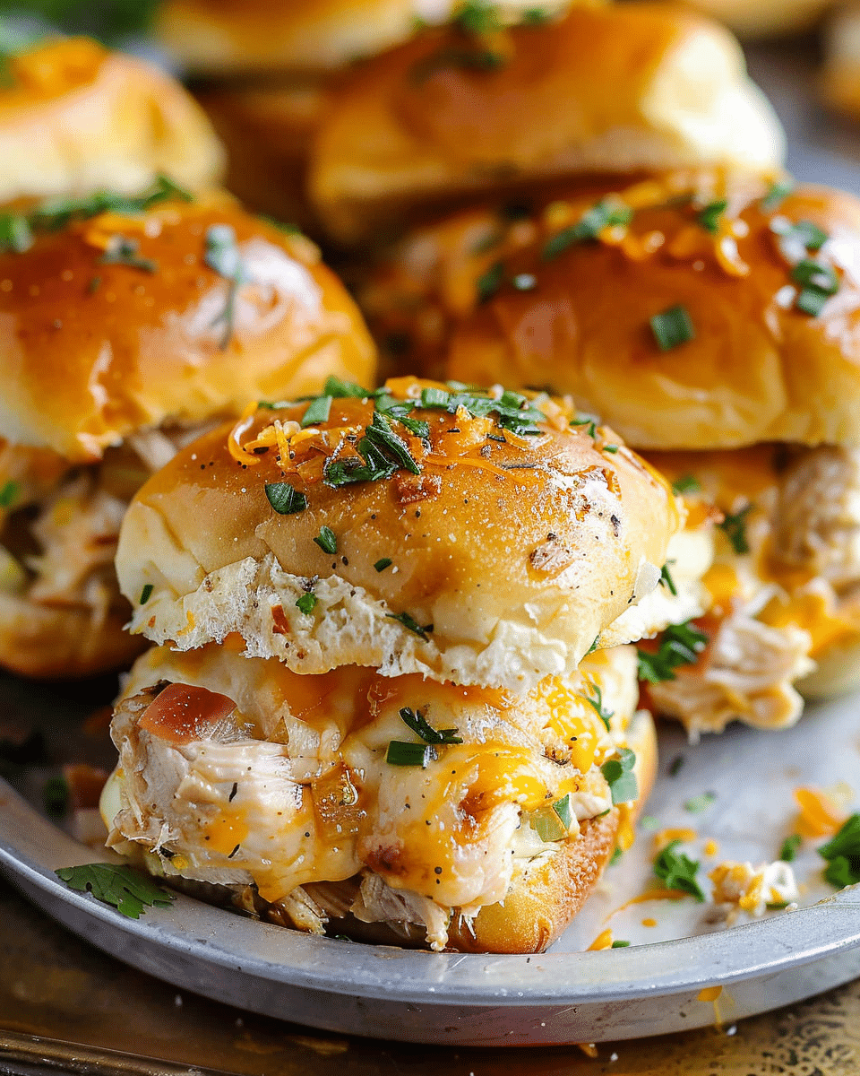 Easy Chicken Sliders