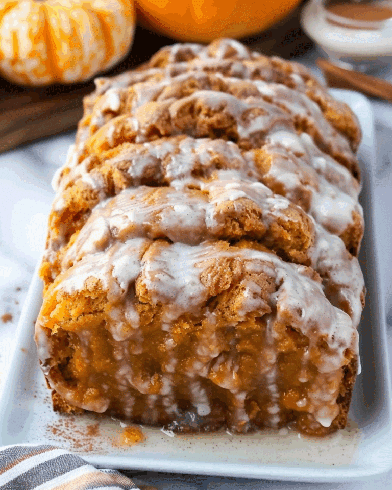 Easy Pumpkin Pull-Apart Loaf