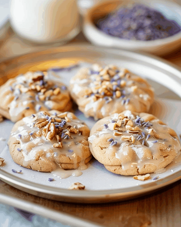 Lavender Honey Crunch Cookies