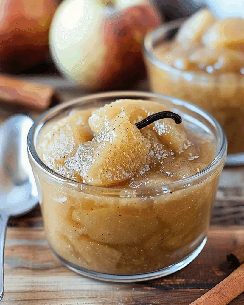 Slow Cooker Pear Applesauce Recipe