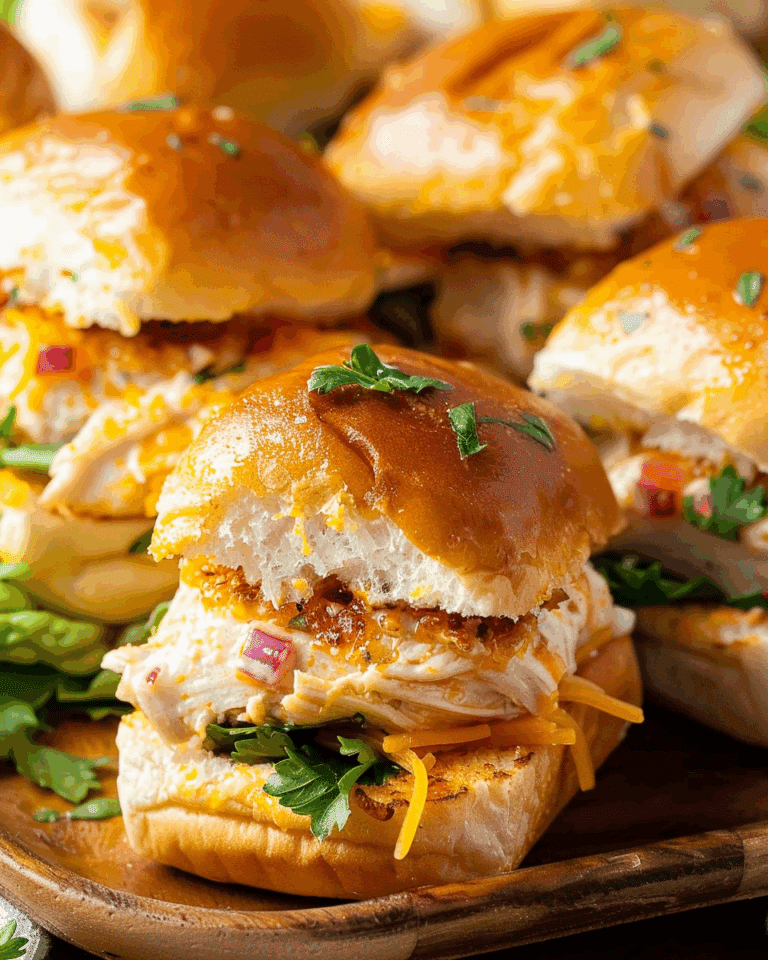 Easy Chicken Sliders