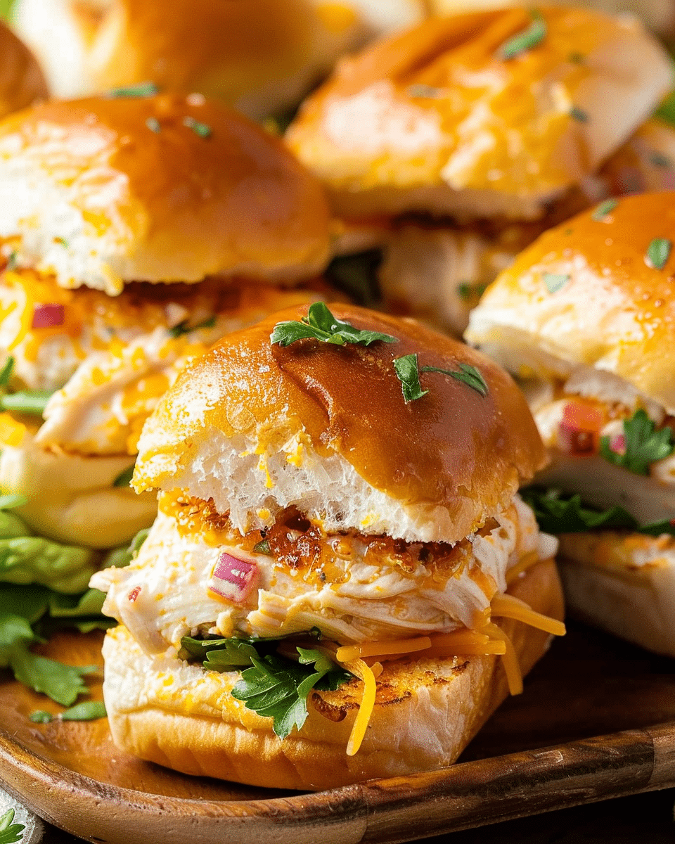 Easy Chicken Sliders