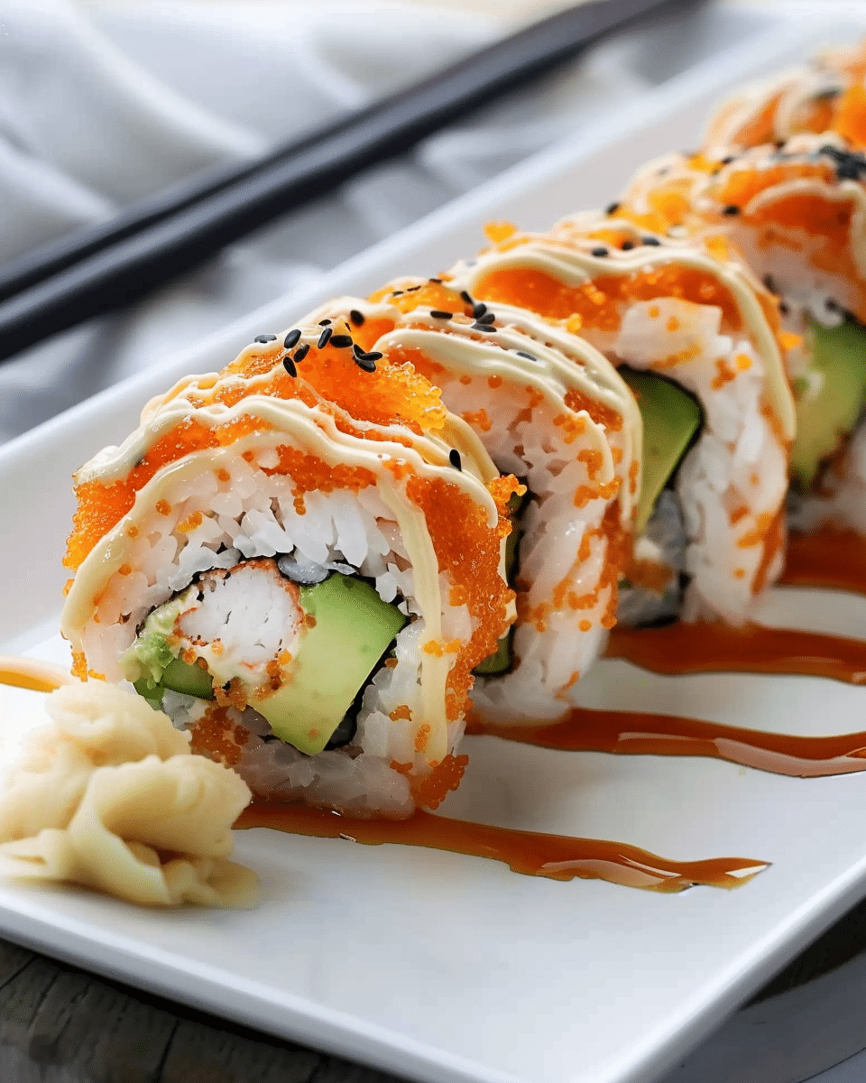 California Crunch Roll Sushi