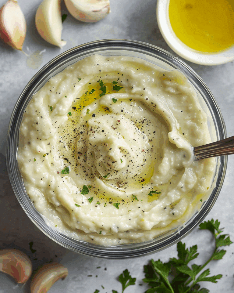 Lebanese Garlic Sauce (Toum)
