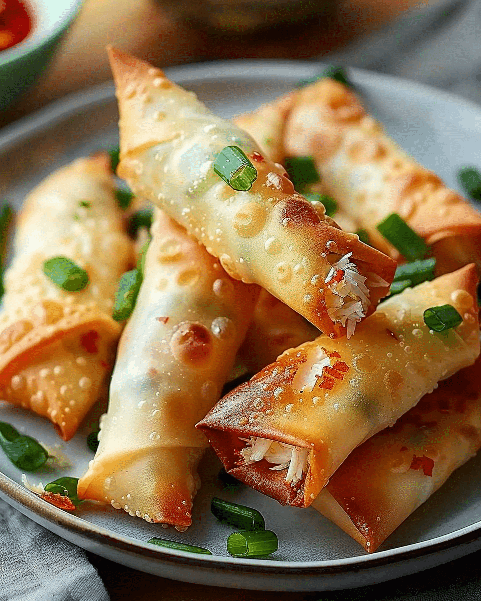 Rice Paper Crab Rangoons