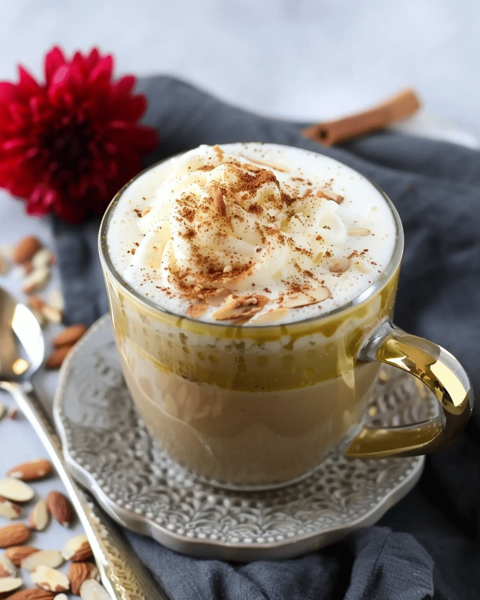 Vanilla Almond Snowflake Latte