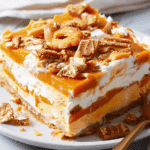 No-Bake Pumpkin Cake Lasagna