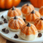 Pumpkin Cheesecake Truffles