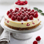 White Chocolate Raspberry Cheesecake