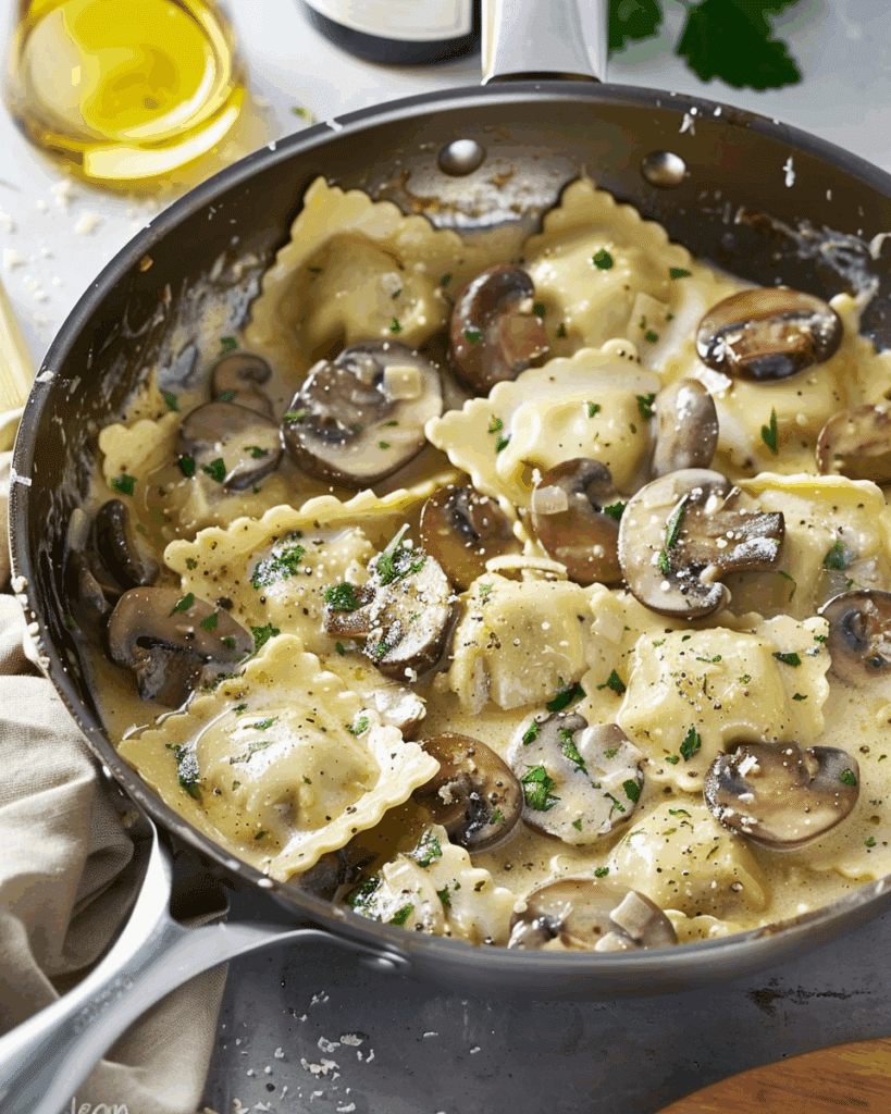 Mushroom Ravioli Sauce