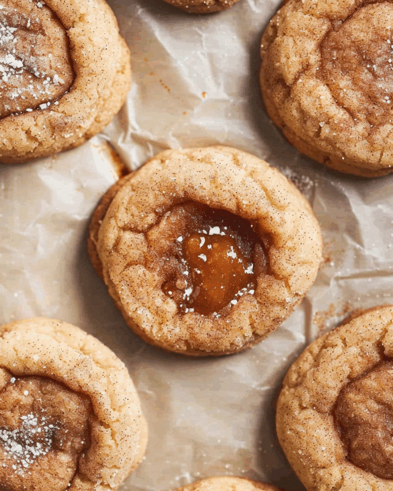 Apple Butter Snickerdoodle Cookies
