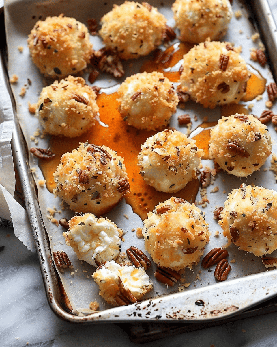 Baked Goat Cheese Balls