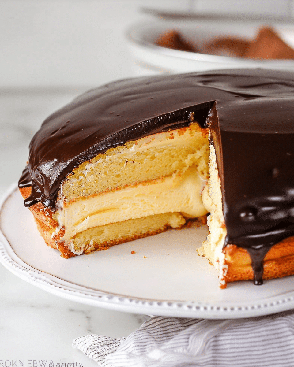 Boston Cream Pie Recipe