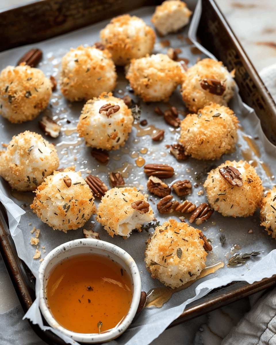 Baked Goat Cheese Balls