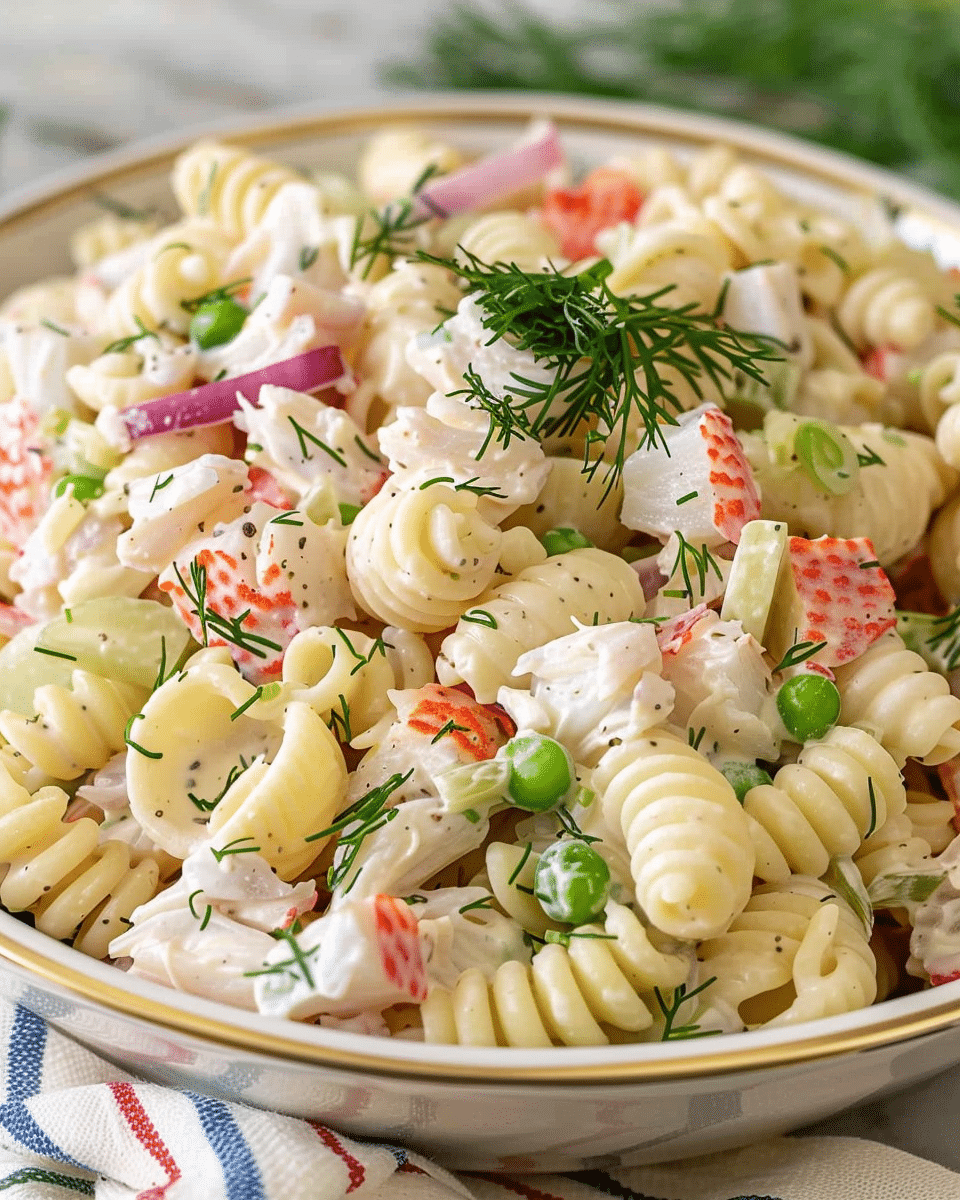 Crab Pasta Salad