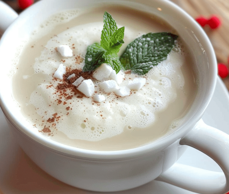 Peppermint Tea Latte