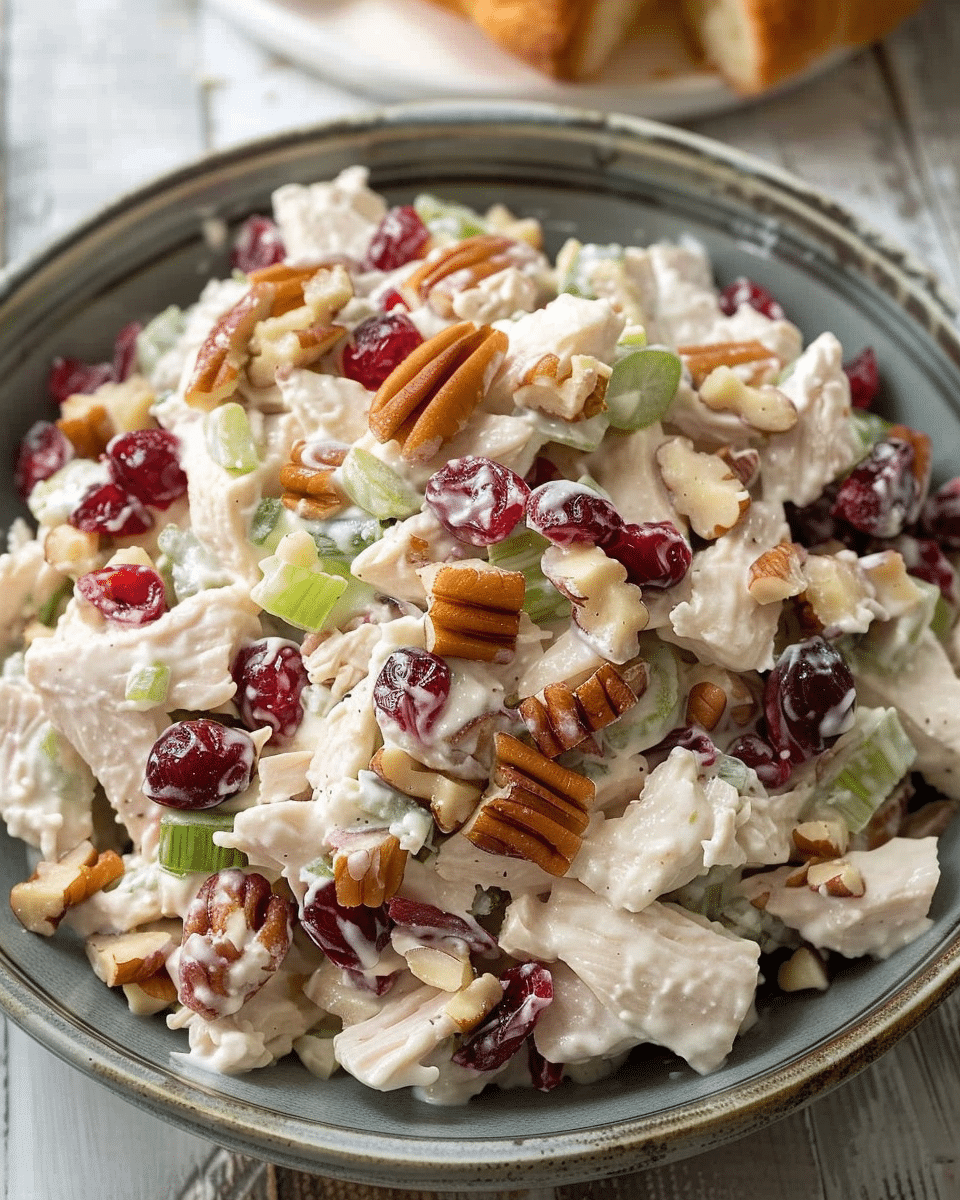 Cranberry Pecan Chicken Salad