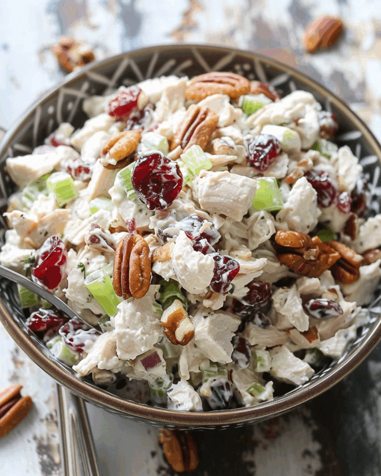 Cranberry Pecan Chicken Salad