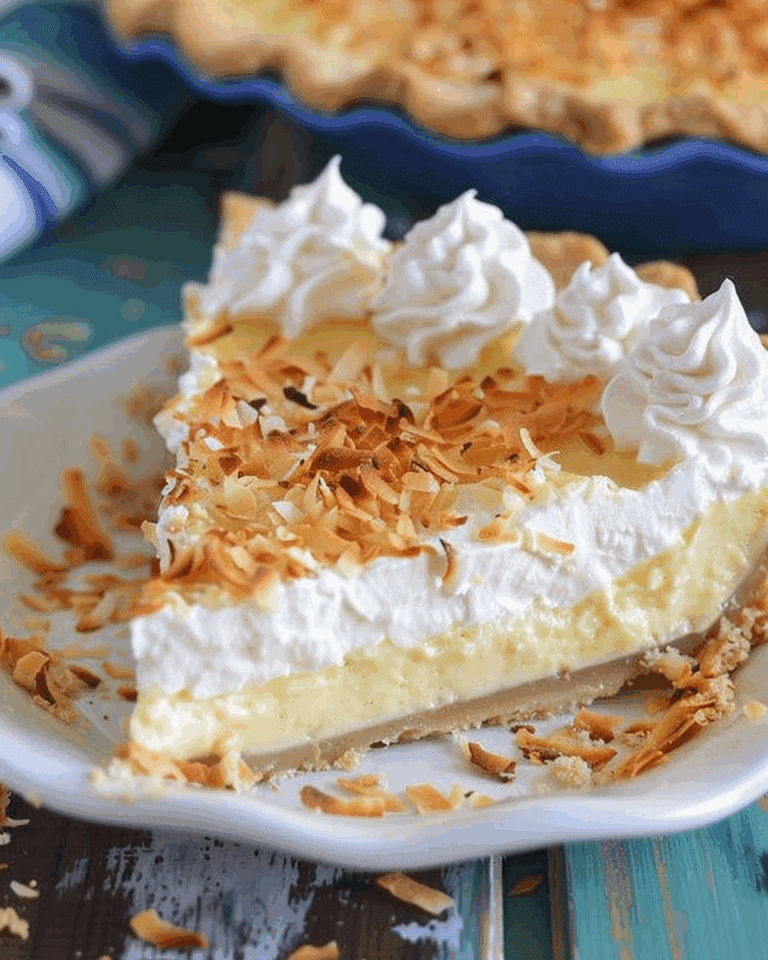 Dad’s Coconut Cream Pie