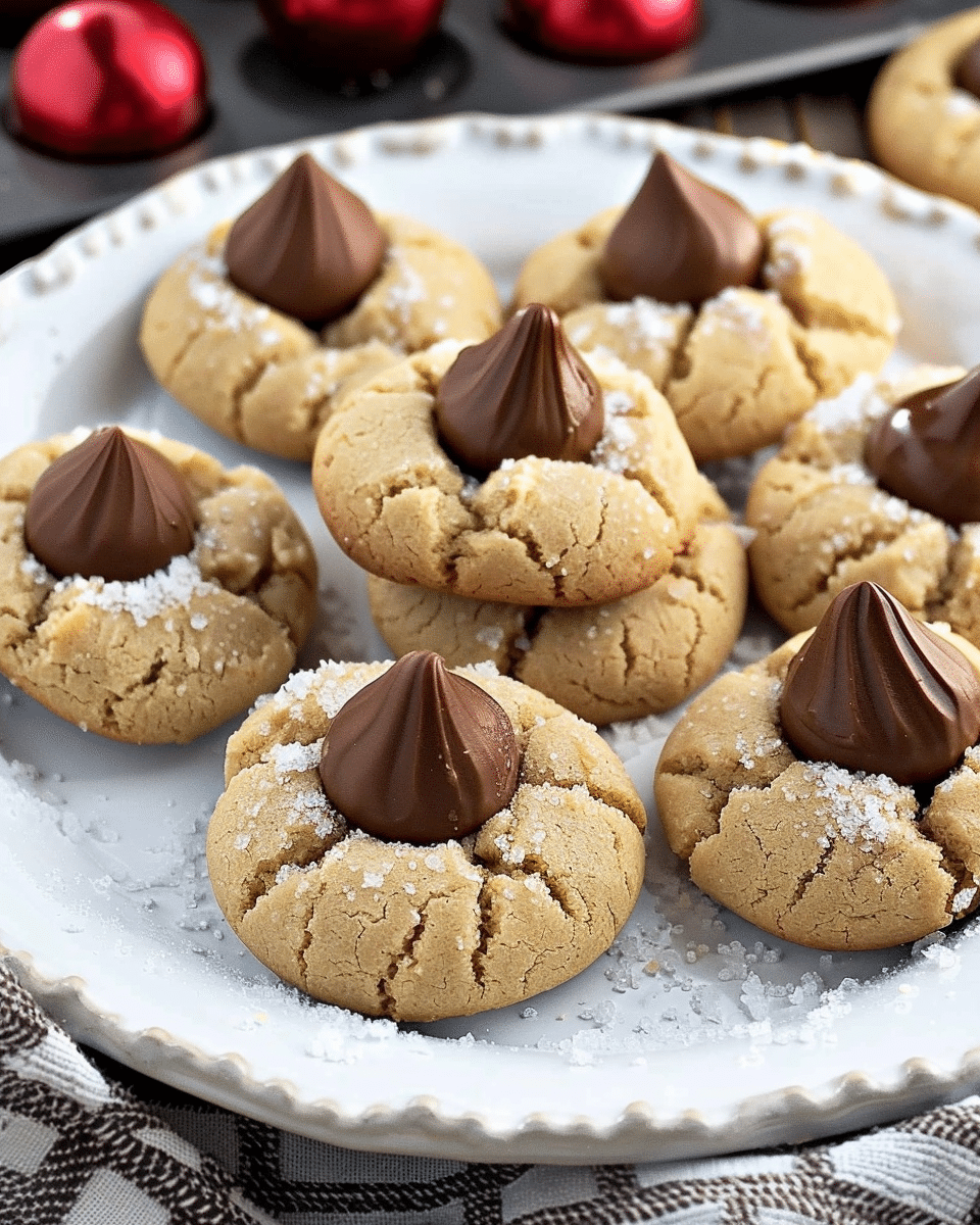 Peanut Butter Blossom Cookies