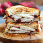 Cranberry Turkey Grilled Cheese