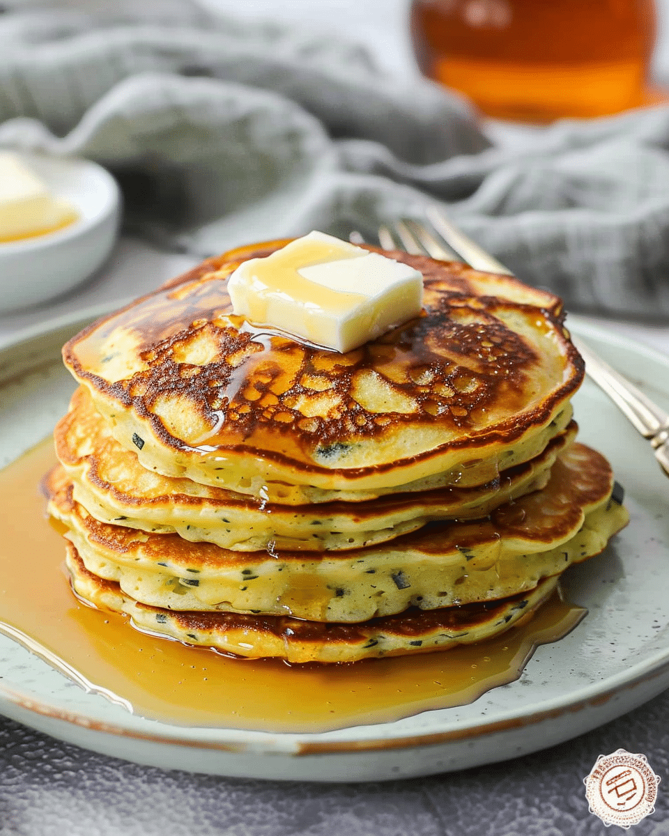 Zucchini Ricotta Pancakes