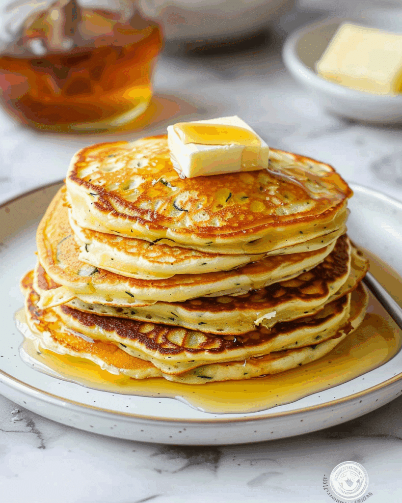 Zucchini Ricotta Pancakes