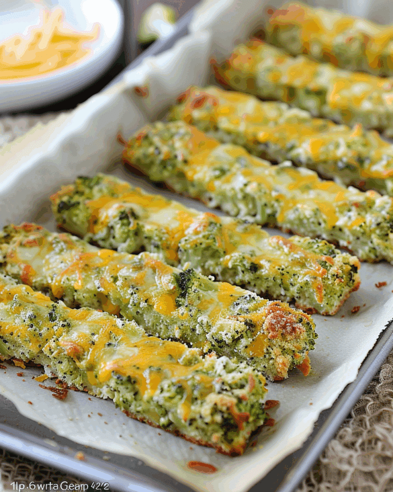Kid-Friendly Broccoli Cheese Sticks