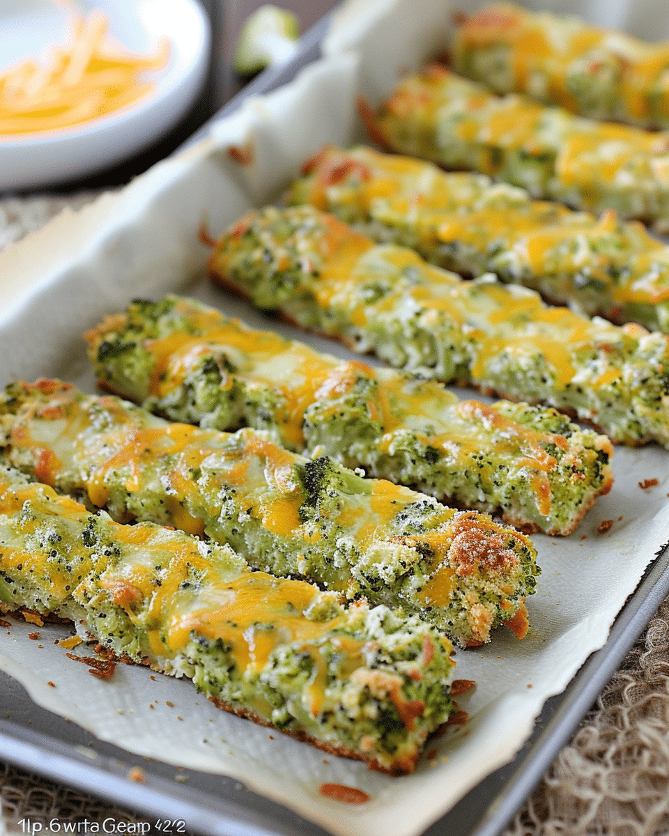 Kid-Friendly Broccoli Cheese Sticks