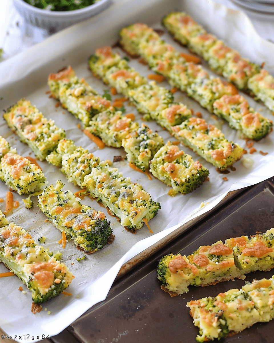Kid-Friendly Broccoli Cheese Sticks