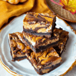 Pumpkin Cheesecake Brownies
