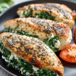 Spinach Stuffed Chicken Breast Recipe
