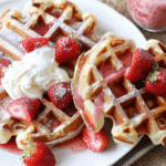 Strawberry Waffles Recipe