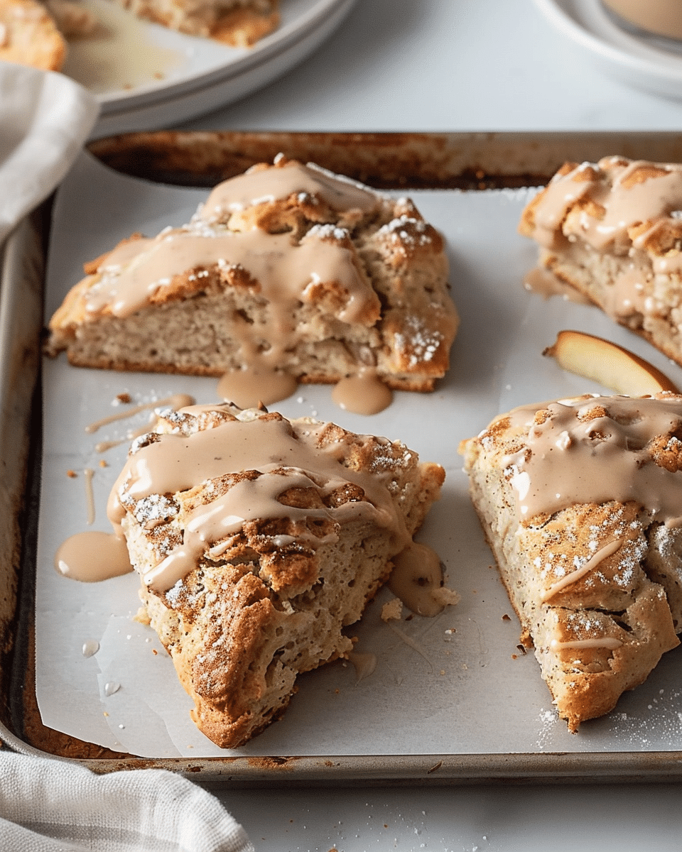 Chai Pear Scone
