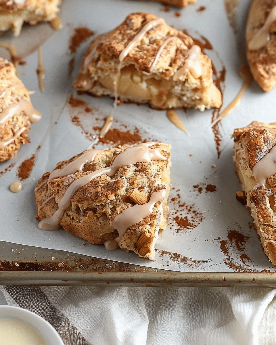 Chai Pear Scone