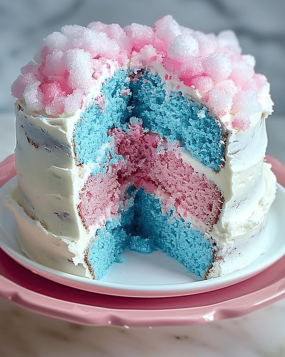 Cotton Candy Cake Recipe