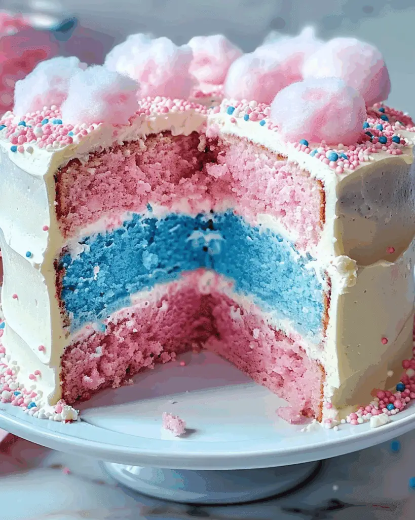 Cotton Candy Cake Recipe