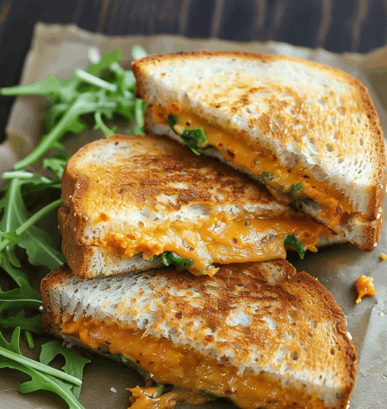Cheddar Pumpkin Healthier Grilled Cheese