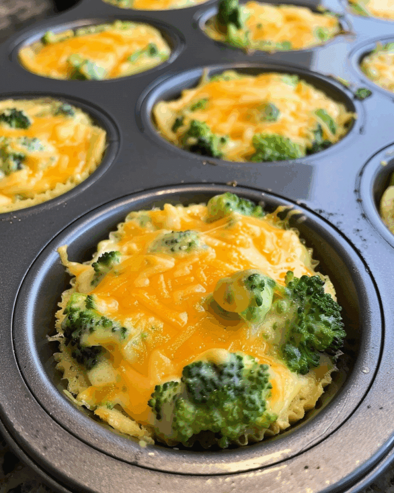 Broccoli Cheese Cups
