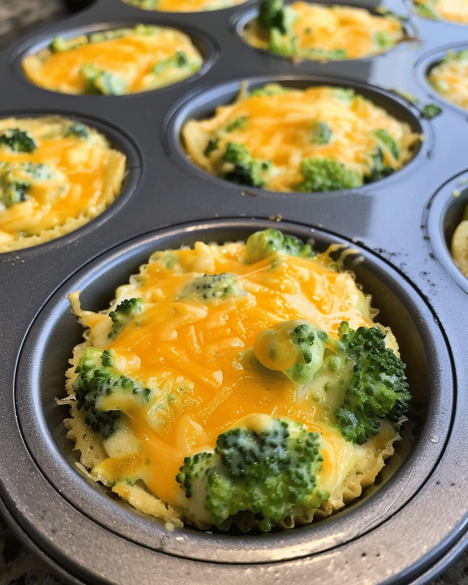 Broccoli Cheese Cups
