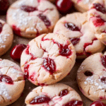 Cherry Almond Shortbread Cookies Recipe
