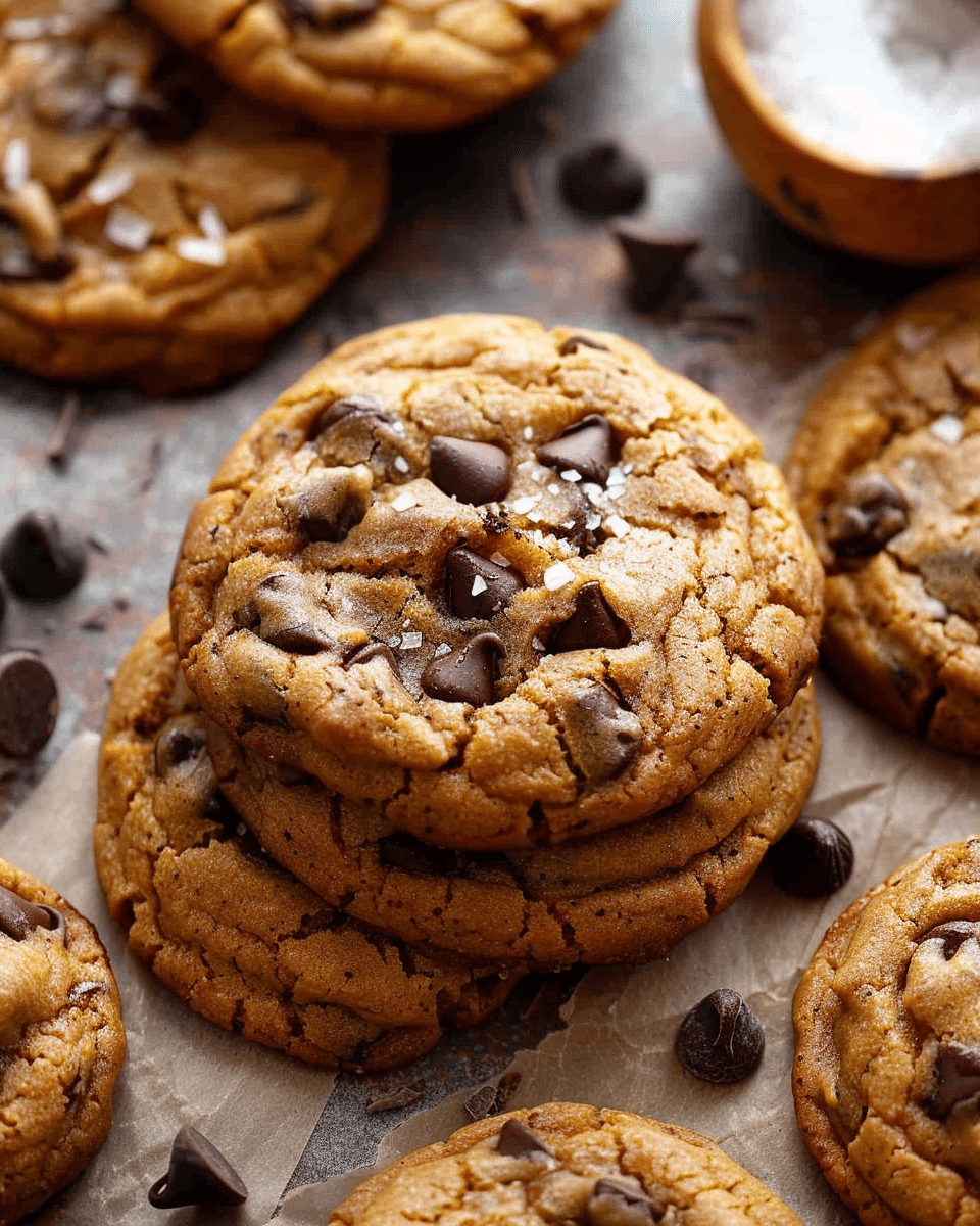 Chewy Pumpkin Chocolate Chip Cookies