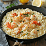 Lemon Butter Lobster Risotto